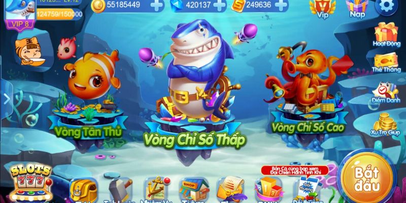 Cách chơi trò chơi bắn cá H5